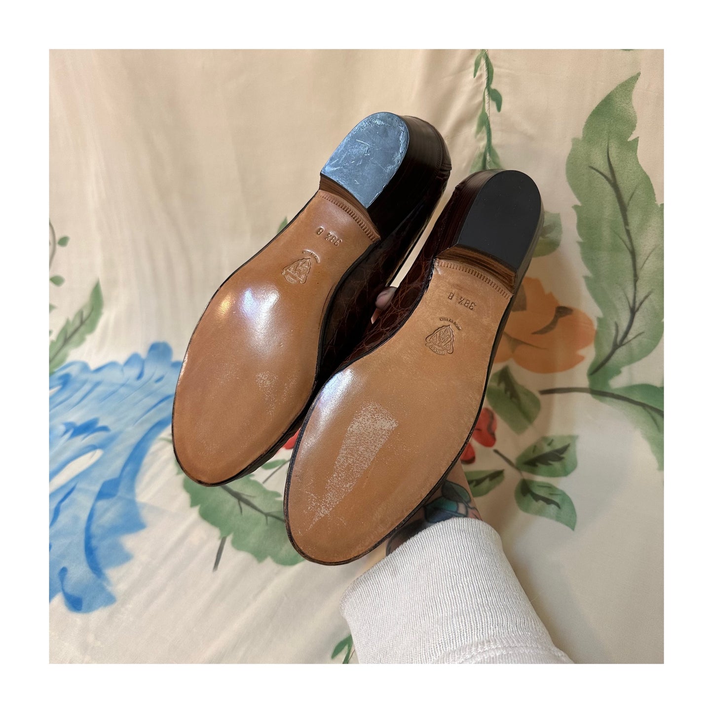 Gucci Crocodile Loafers