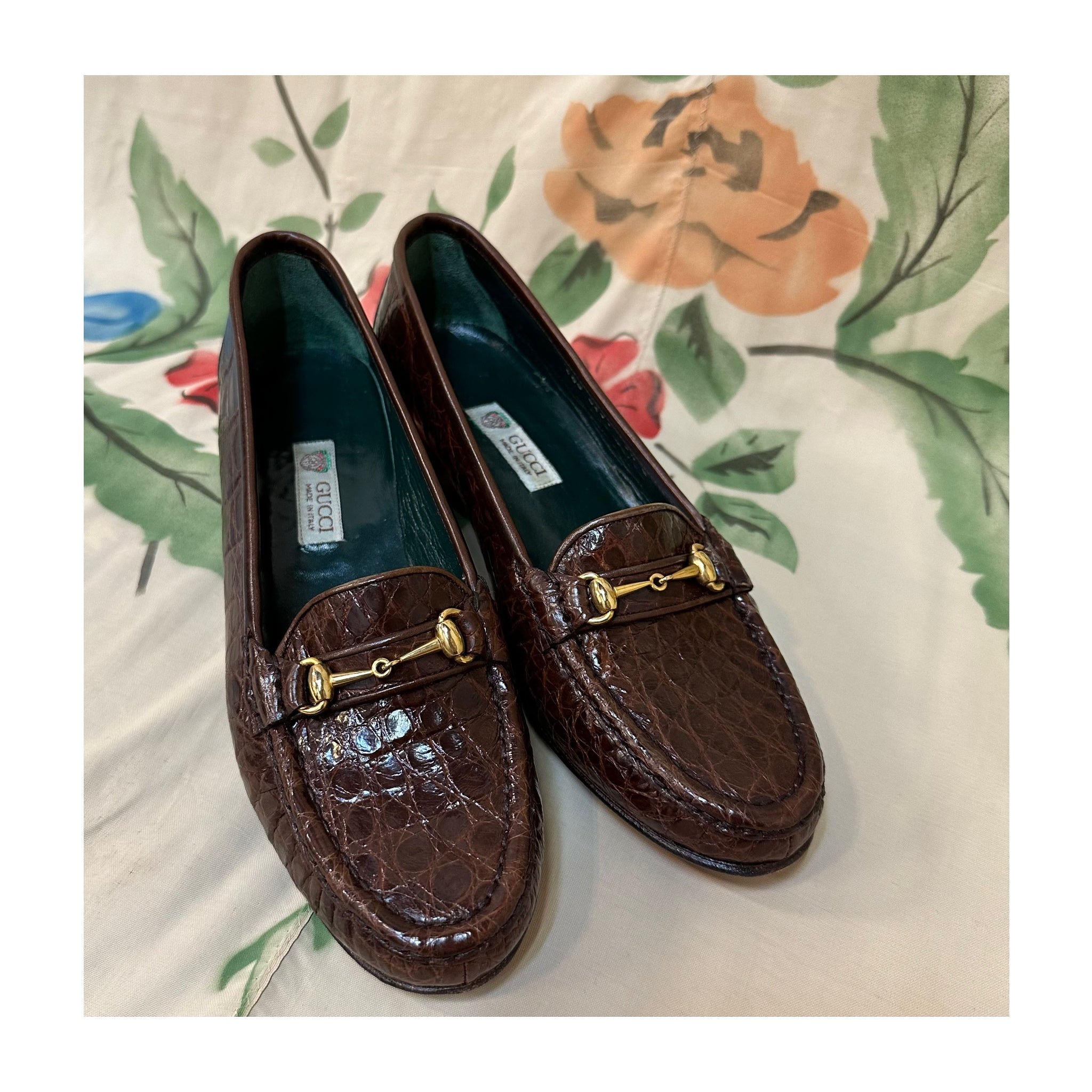 Gucci Crocodile Loafers – Hell Yeah Vintage