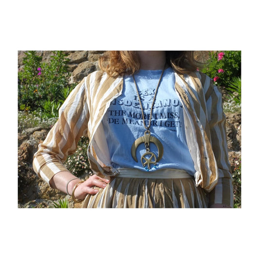 Brass Pendant on Cord