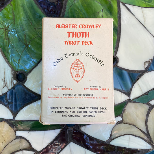 Full size 1978 Aleister Crowley Thoth tarot deck