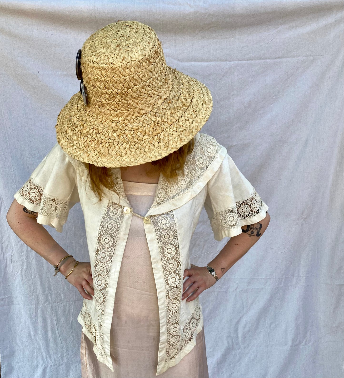 Antique Lace Bell Sleeve Layer
